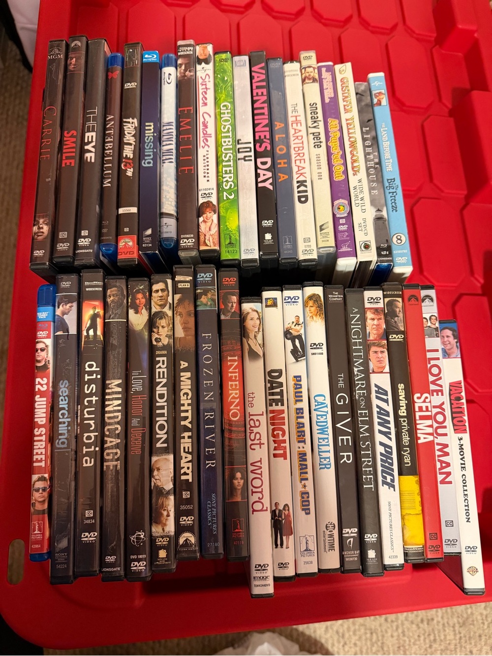 Assorted DVD Movie Collection (39 movies total)